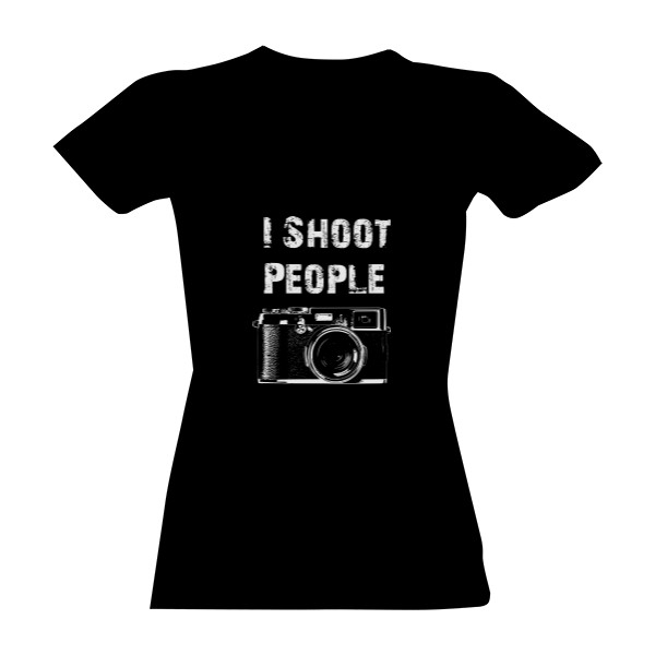 Tričko s potiskem I Shoot People 2