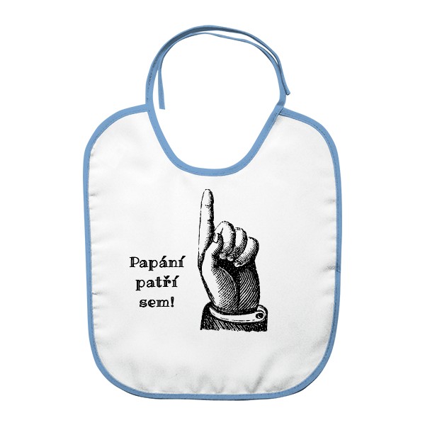 Bryndák s potiskem Papání patří sem