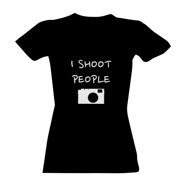Tričko s potiskem I Shoot People